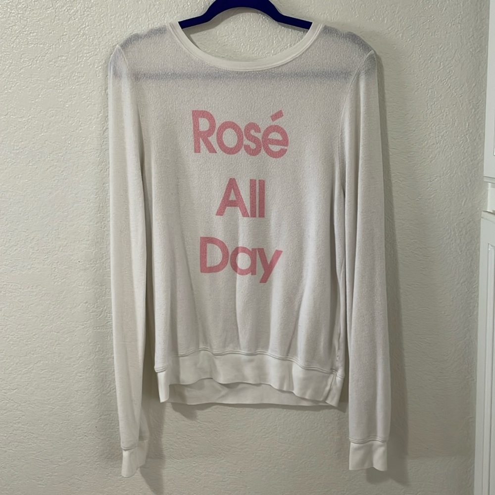 Rose all day sweater